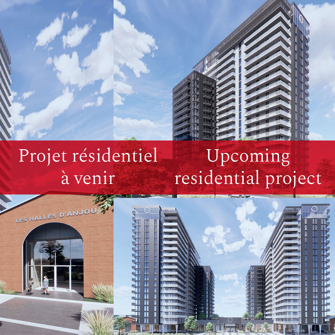Halles dAnjou upcoming residential 2026